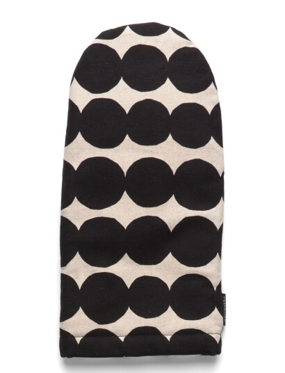 Marimekko Home Räsymatto Oven Mitten - Black - ONE SIZE