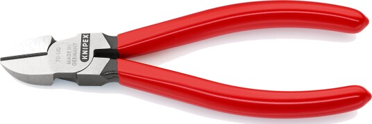 Knipex 7001-140 Sideavbiter 140mm med presisjonsskjær for myk og hard tråd