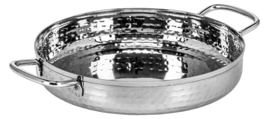 VEGA Minigryte Lipuda; 75cl, 18x3.5 cm (ØxH); Sølvfarge; Rund; 6 Stykk / Forpakning