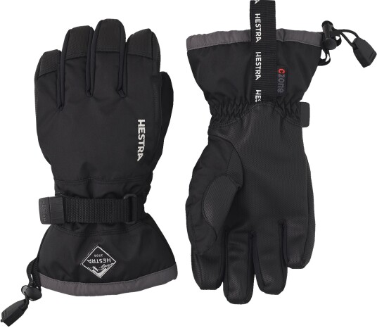 Hestra Gauntlet Czone Glove Junior Black/Graphite 6 (10-11 år) Hestra Gauntlet Czone Glove Junior Black/Graphite 6 (10-11 år)