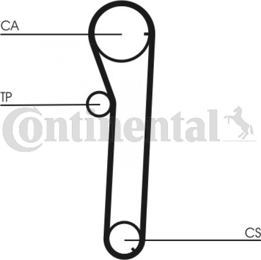 Registerrem CONTITECH CT817 Registerrem CONTITECH CT817