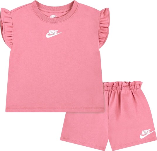 Nike Nkg Baby French Terry Set Pink 92/98 Nike Nkg Baby French Terry Set Pink 92/98