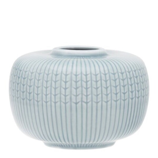 Rörstrand   Swedish Grace vase 13x9 cm is/grå
