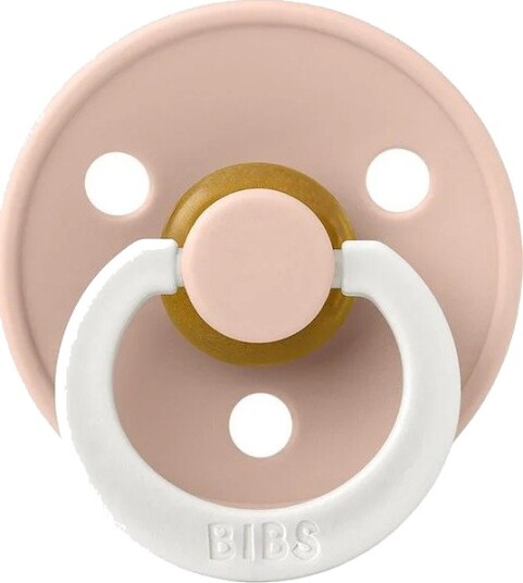 Bibs Smokk Naturgummi 0-6 mnd S Blush Glow In The Dark
