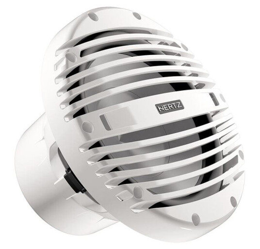 Hertz HMS 10 B marine subwoofer 10", 4 Ohm, Hvit, 250W RMS