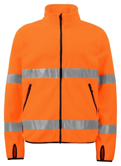 ProJob 6327 Fleecejakke En Iso 20471 Kl 3 Orange/Black 3XL