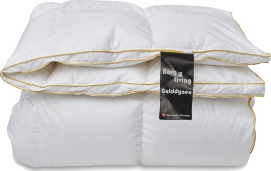 Borg Living Gåsedunsdyne - 140x220 cm - Eksklusiv vinterdyne - Tykk og fyldig - Borg Living Borg Living Gåsedunsdyne - 140x220 cm - Eksklusiv vinterdyne - Tykk og fyldig - Borg Living