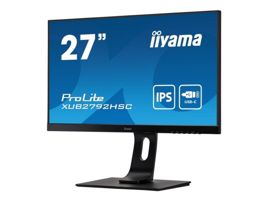 Iiyama Prolite Xub2792hsc-B1 - Led-Skjerm - 27" - 1920 X 1080 Full Hd 1080P @ 75 Hz - Ips - 250 Cd/M² - 1000:1 - 4 Ms - Hdmi Displayport Usb-C - Høyttalere - Svart Iiyama Prolite Xub2792hsc-B1 - Led-Skjerm - 27" - 1920 X 1080 Full Hd 1080P @ 75 Hz - Ips - 250 Cd/M² - 1000:1 - 4 Ms - Hdmi Displayport Usb-C - Høyttalere - Svart