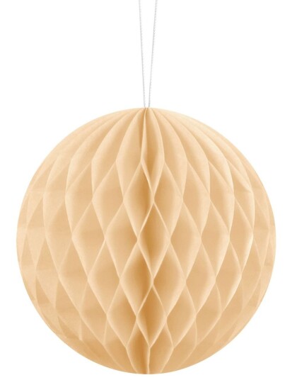 Kremfarget Honeycomb Ball 10 cm