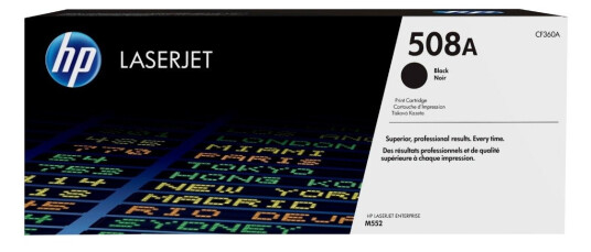 HP 508A / CF360A - Black Toner - Laser toner Svart HP 508A / CF360A - Black Toner - Laser toner Svart