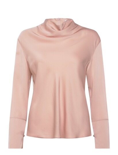 Ahlvar Gallery Ayumi Silk Blouse Pink XL