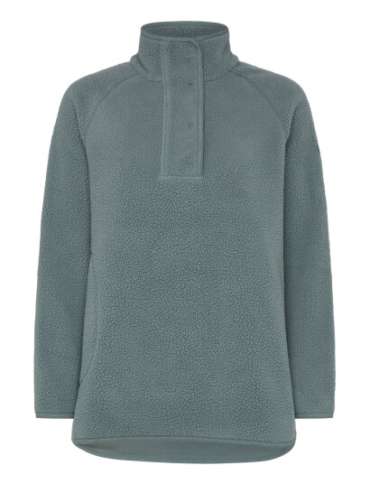 Johaug Fusion Pile Oversized Henley - Green - XL Johaug Fusion Pile Oversized Henley - Green - XL
