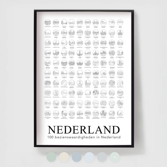 Namly Design Plakat Nederlandske attraksjoner POSTERCIXDJ6 Namly Design Plakat Nederlandske attraksjoner POSTERCIXDJ6