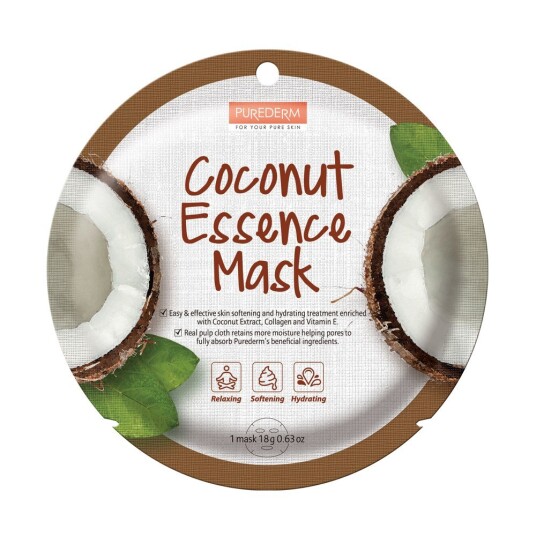 Purederm Coconut Essence Mask-C 18 g Purederm Coconut Essence Mask-C 18 g