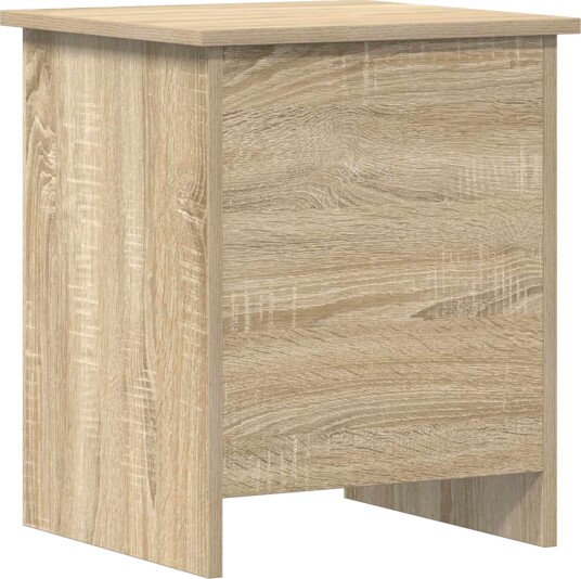vidaXL Oppbevaringskiste Sonoma eik 40 x 40 x 50 cm Konstruert tre