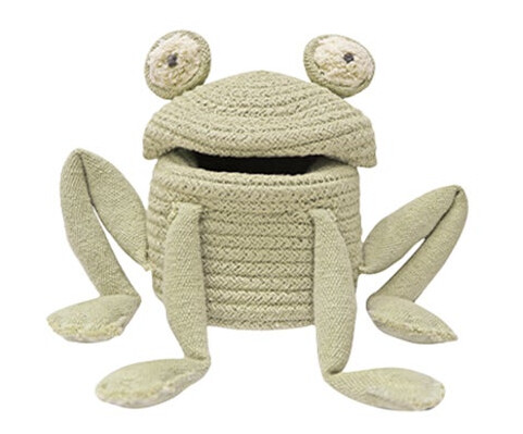 Lorena Canals Oppbevaringskurv Mini Fred the Frog Lorena Canals Oppbevaringskurv Mini Fred the Frog
