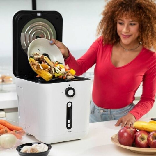 Innovagoods Elektrisk kjøkkenkomposter tørker, makulerer og avkjøler