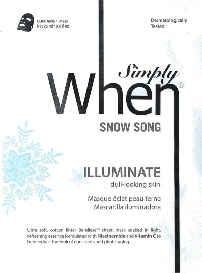 WHEN Simply When Snow Song 23 g Hvit WHEN Simply When Snow Song 23 g Hvit