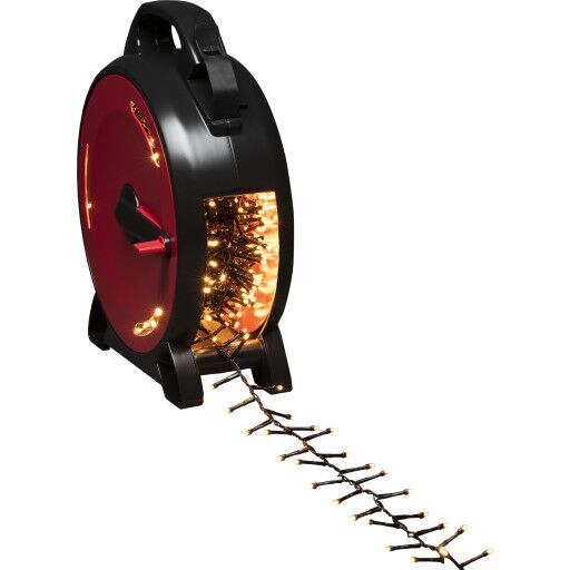 Kabeltrommel Gnosjö Konstsmide Lyslenke Sort/Rød 1000 LED Kabeltrommel Gnosjö Konstsmide Lyslenke Sort/Rød 1000 LED