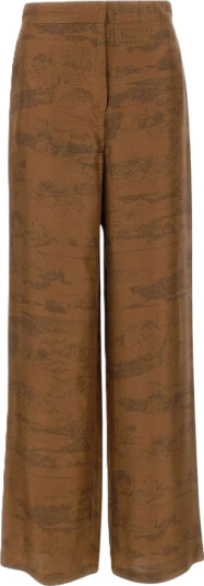 Max Mara Studio Dame Bukser Brun S Max Mara Studio Dame Bukser Brun S