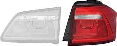 VAN WEZEL 5769922 Baklykt