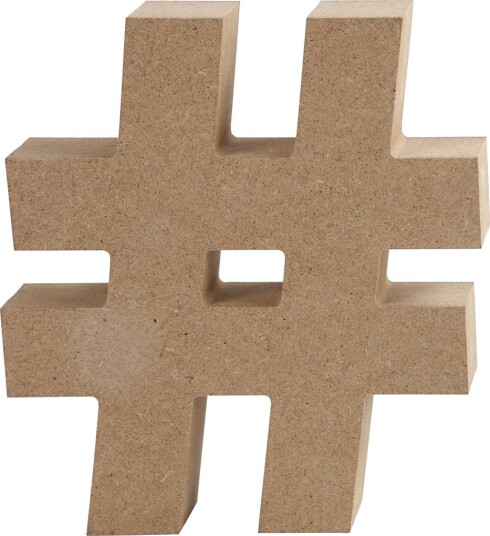 Creativ Company Mdf Trefigur 13cm #