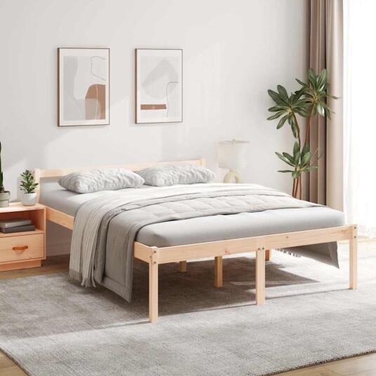  Seniorseng 160x200 cm heltre furu
