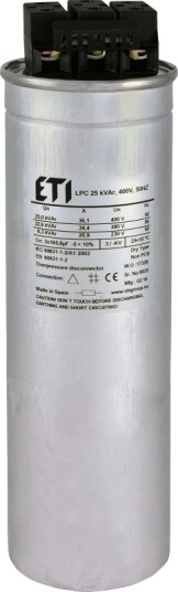 Eti Polam Kondensator Cp Lpc 25 Kvar 400V 50Hz 004656754