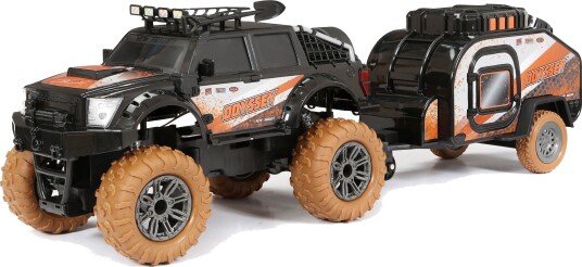 New Bright Expedition RC Odyssey Radiostyrt Bil 1:12 Fra 6 År Svart Oransje New Bright Expedition RC Odyssey Radiostyrt Bil 1:12 Fra 6 År Svart Oransje