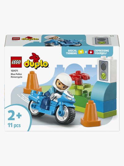 Lego Blå Politimotorsykkel Lego Blå Politimotorsykkel