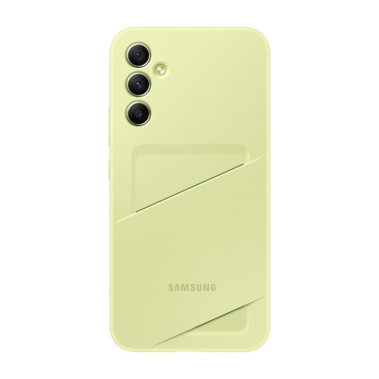 Samsung A34 Card Slot Case - Lime