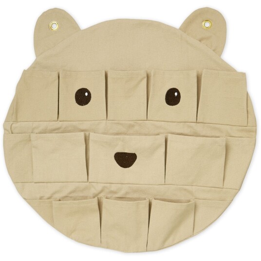 Cam Cam Copenhagen Latte Hengende Organizer Bear