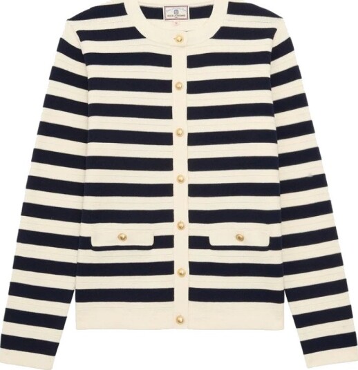 Ines de la Fressange Paris Dame Strikkevarer Svart S,