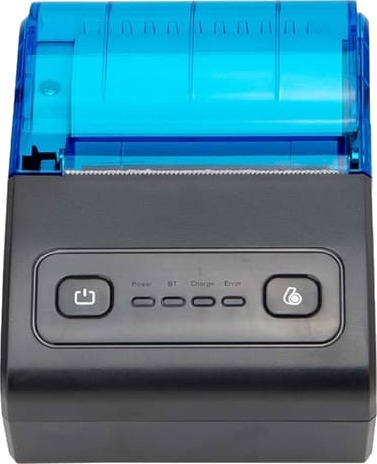58mm USB+Bluetooth Termisk Kvitteringsskriver for POS, Kjøkken og Mobil Utskrift Black+Blue 58mm USB+Bluetooth Termisk Kvitteringsskriver for POS, Kjøkken og Mobil Utskrift Black+Blue
