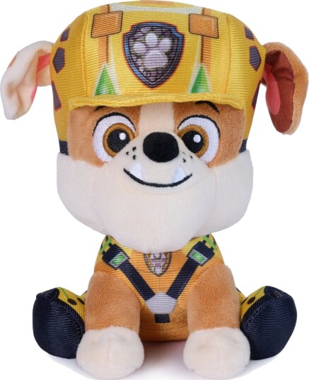 Paw Patrol Paw Patrol Movie 3 Gund Plush Rubble 15Cm Multi/patterned ONE SIZE