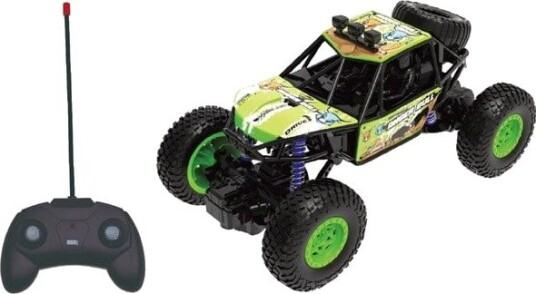 RC Beast Rock Climbing Truck Green 1:24 27 MHz Pla