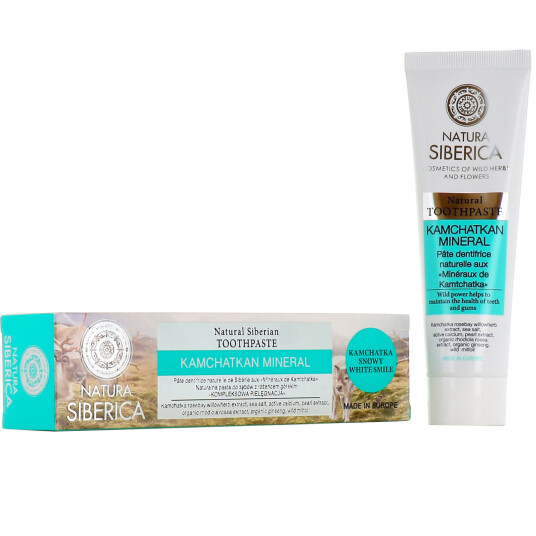 Naturlig tannkrem Nature Siberica Kamchatkan Mineral 100g