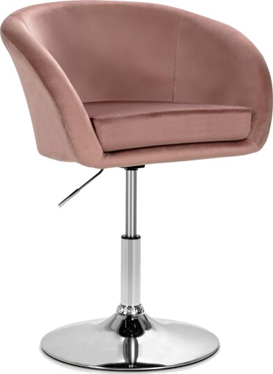 Justerbar rosa fløyelssvingbarkrakk – 360 graders rotasjon Justerbar rosa fløyelssvingbarkrakk – 360 graders rotasjon