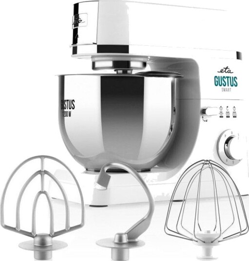 ETA Gustus Smart IV Kjøkkenmaskin med tilbehør 1200W (5,5 liter) ETA Gustus Smart IV Kjøkkenmaskin med tilbehør 1200W (5,5 liter)