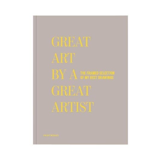 Printworks Rammebok Great Art Beige 25x2x34 cm Printworks Rammebok Great Art Beige 25x2x34 cm