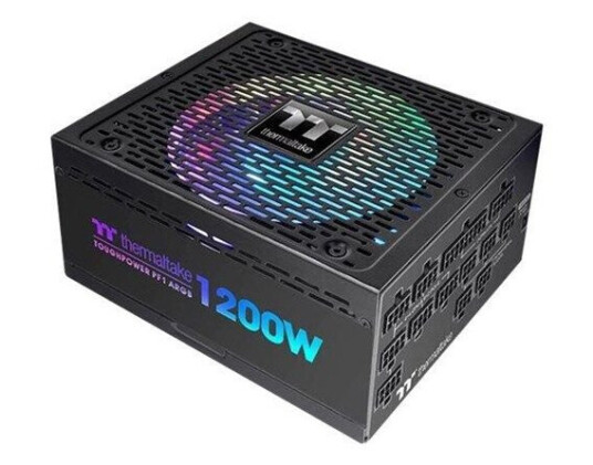 Thermaltake POWER PF1 ARGB 1200 Strømforsyning (PSU) - 1200 Watt - 140 mm - 80 Plus Platinum sertifisert