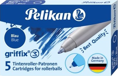 Pelikan 960567, Blå, Kulepenn, Boks, 5 Stykker