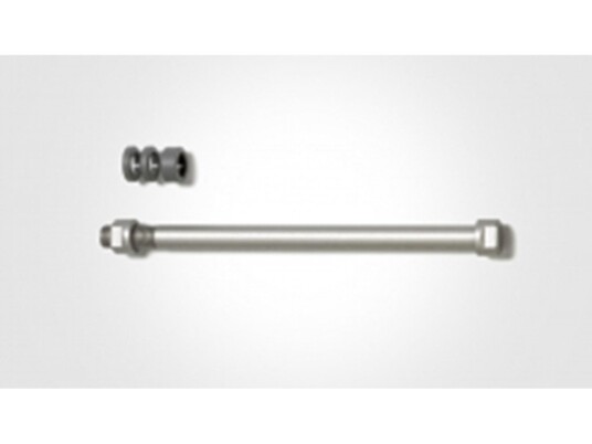 Tacx E-Thru axle skewer 12 mm x 1.75 T1708, sykkelrulleaksling 29 x 14 x 8,5 BLACK