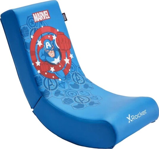 X Rocker Marvel Hero Gamingstol 84,5x65x41 cm Captain America