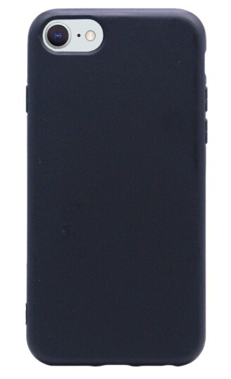 FERRELLI SILIKON DEKSEL IPHONE SE (2022)/SE (2020)/8/7/6, SVART