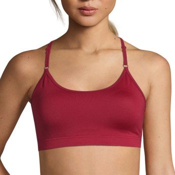 Casall BH Strappy Sports Bra rød polyamid X-Small Dame