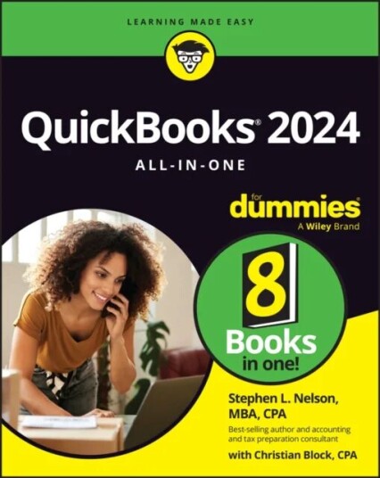 Quickbooks 2024 All-In-One For Dummies Av Stephen L. Nelson