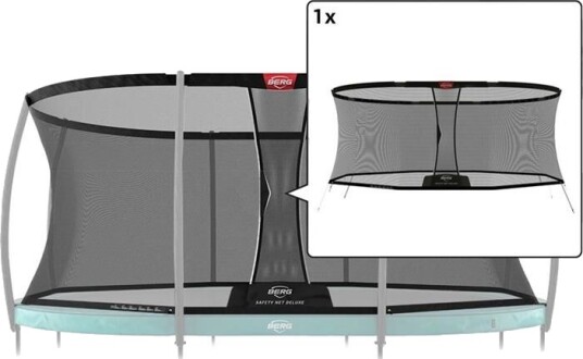 BERG Toys Separat Nett Grand Deluxe 520 .01- For Ovalt Sikkerhetsnett (With Loops) 520x345 cm oval .01-