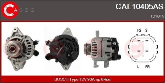 Dynamo CASCO CAL10405AS