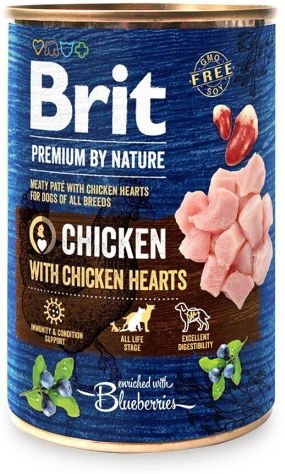 Brit Premium By Nature Dog Chicken With Heart 400 G